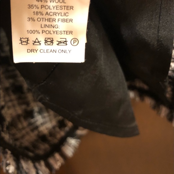 Kate Spade black & white Tweed dress - Picture 5 of 13